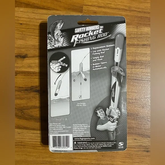 Fogo Safety Bobbers for Rocket Fishing 🎣 Rod (3 in pack) - Picture 3 of 12